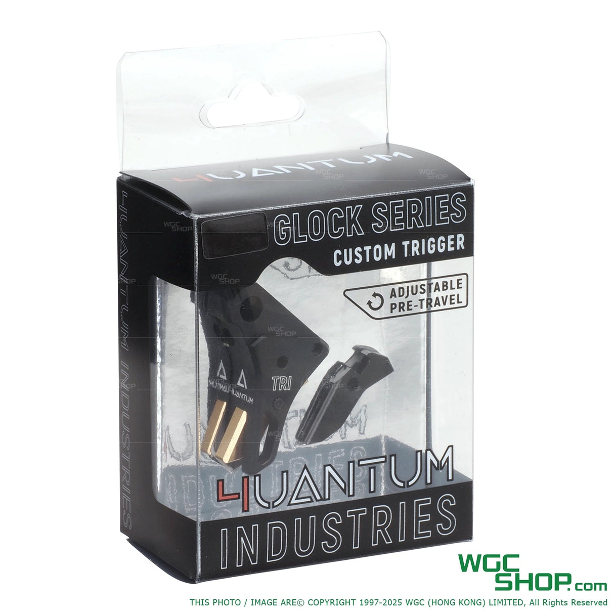 4UANTUM Performance Custom Flat Trigger for Glock GBB Airsoft package veiw