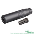 5KU CGS SIX Style Barrel Extendion w/ 14mm CCW Flash Hider ( 5KU-400 )-5KU-400-BK