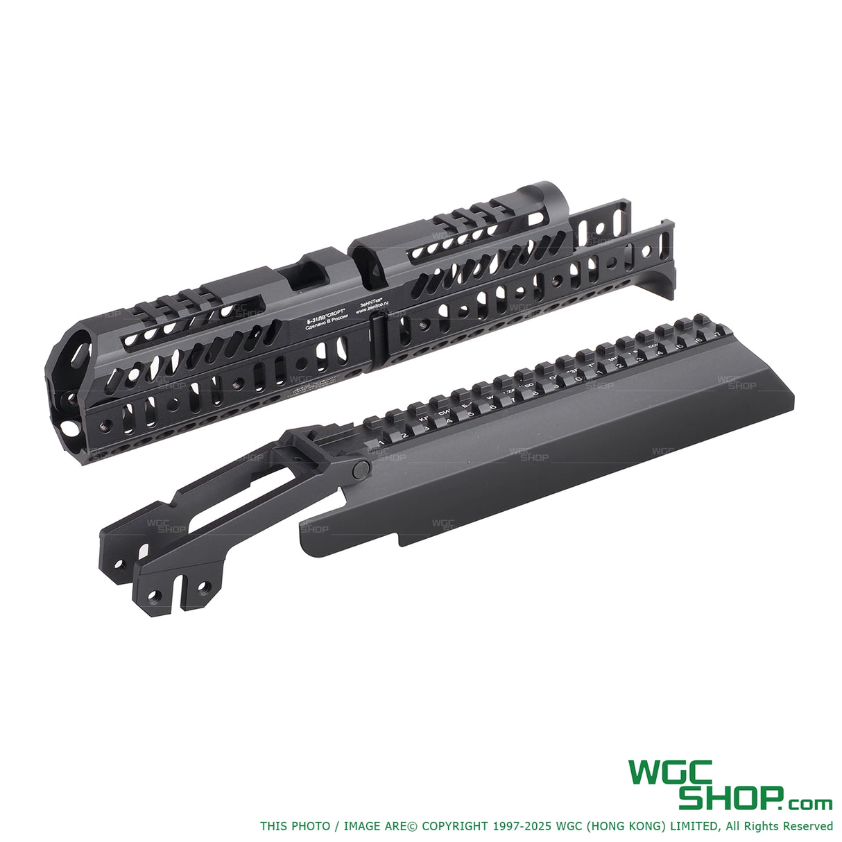 5KU SPORT4 & B33 Tactical Handguard Kit for MARUI AKM GBB ( GBTMAK001BK )-