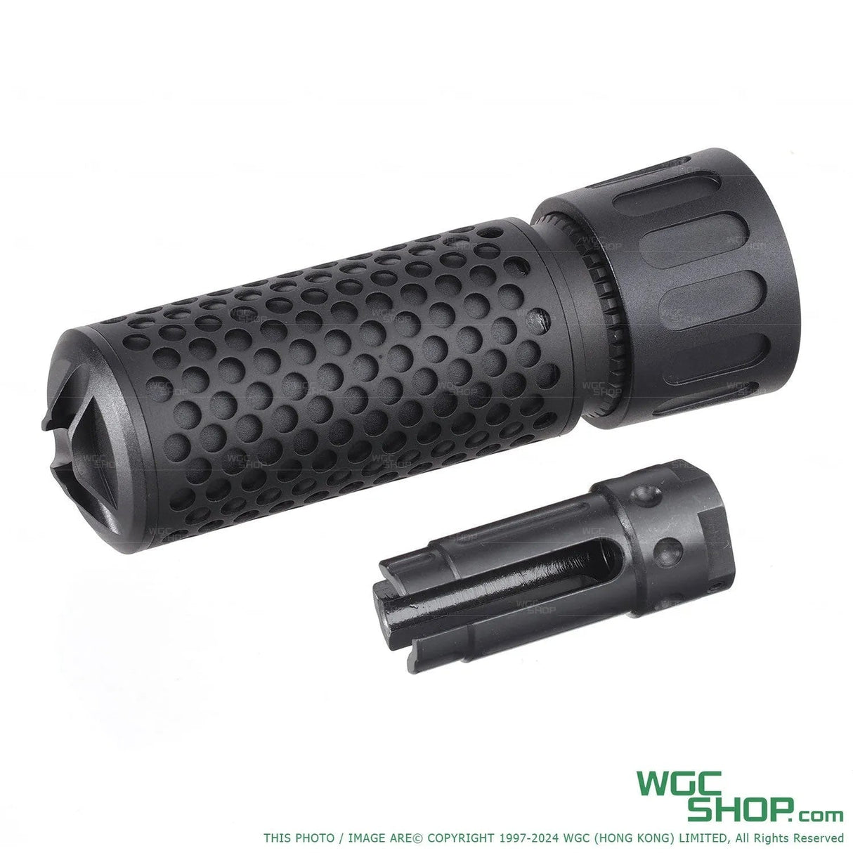 5KU 14mm CCW KAC Style CQB QD Flash Hider And Barrel Extension ( 5KU-204 )-5KU-204-B-WGC Shop