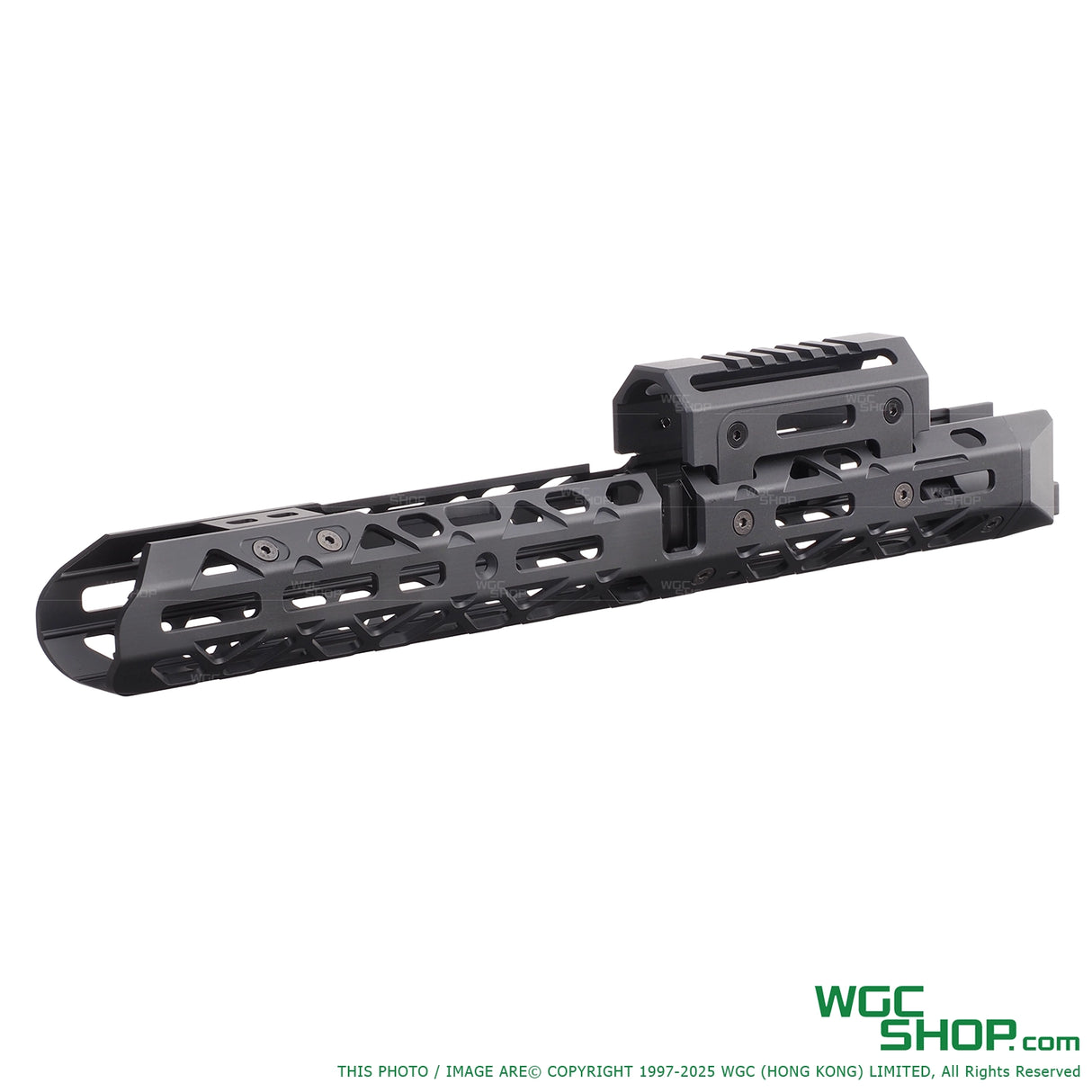 Left view of 5ku 1u004 kpyk style handguard for Marui AKM GBB