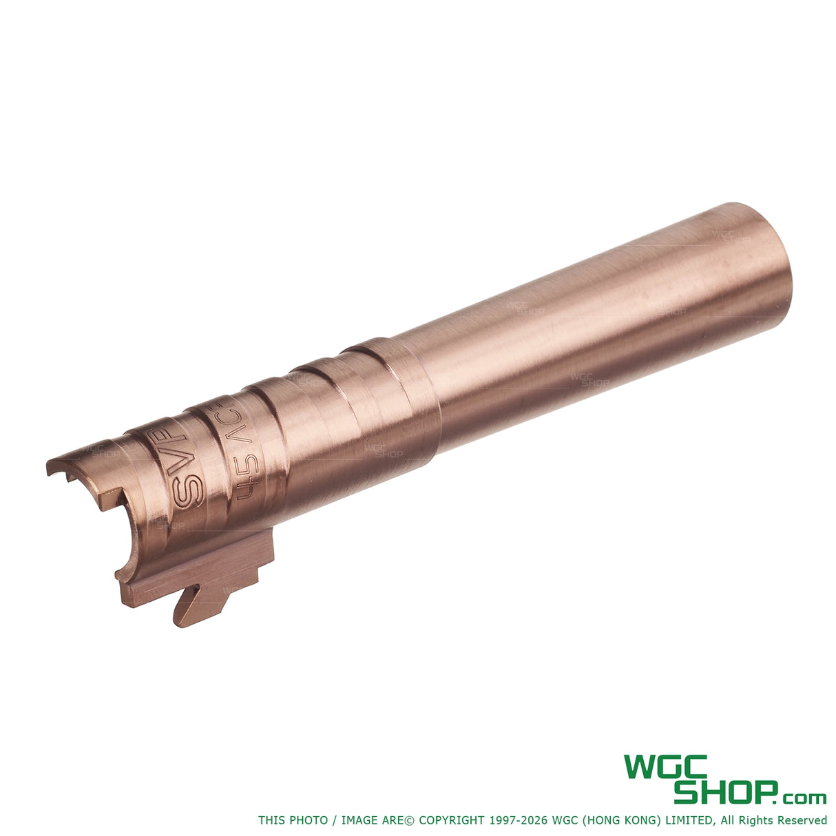 5KU 4.3 Inch Infinity SVP Stainless Barrel for MARUI Hi - Capa GBB .45 ACP Marking 5KU-GB-606-BN - WGC Shop