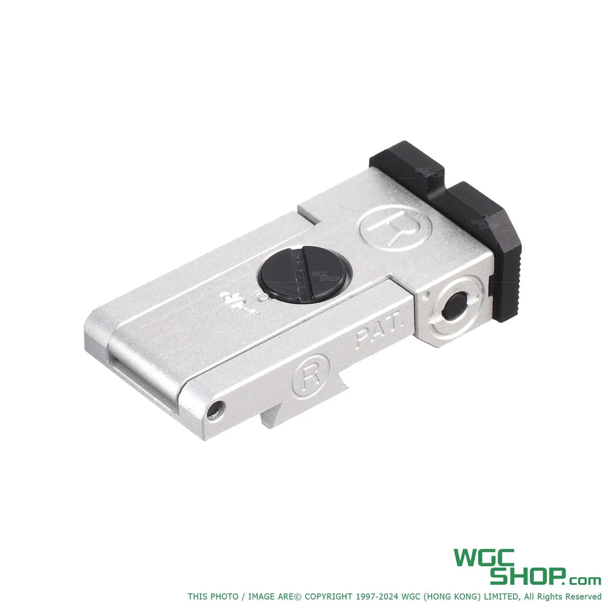 5KU Aluminum BO-MAR Style Rear Sight for Marui Hi-Capa GBB Airsoft ( 5KU-GB-582 )-5KU-GB-582-SV-WGC Shop