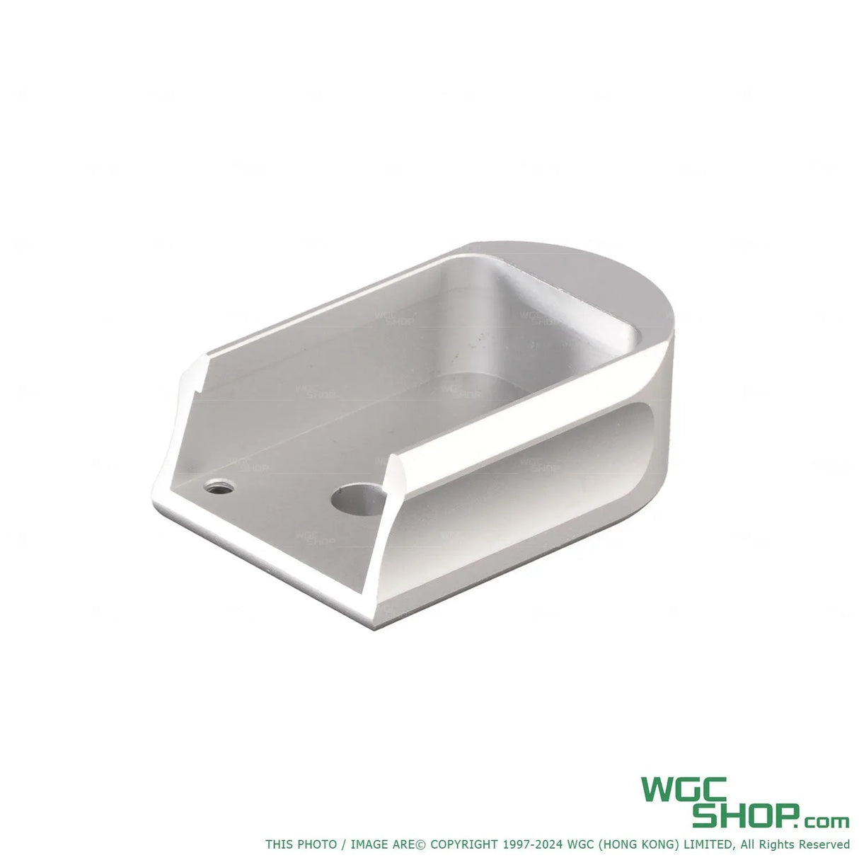 5KU Aluminum Mag Base for KJ Shadow 2 GBB Airsoft ( Type 1 / GBSD2001 )-5KU-GBSD2001-SV-WGC Shop