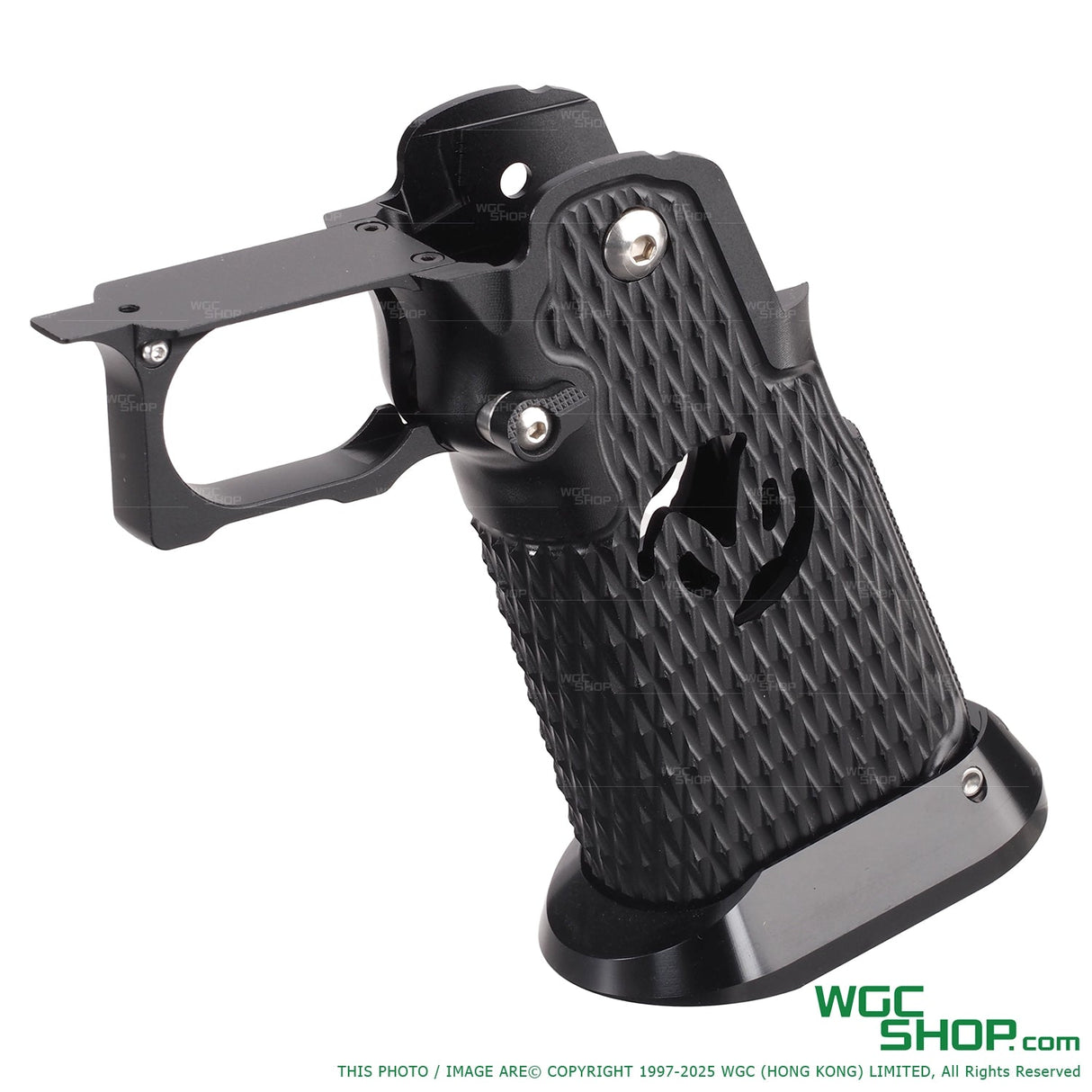 5KU CNC Aluminum Grip Type9 for MARUI Hi-Capa GBB ( 5KU-GB-587 )-5KU-GB-587-BK
