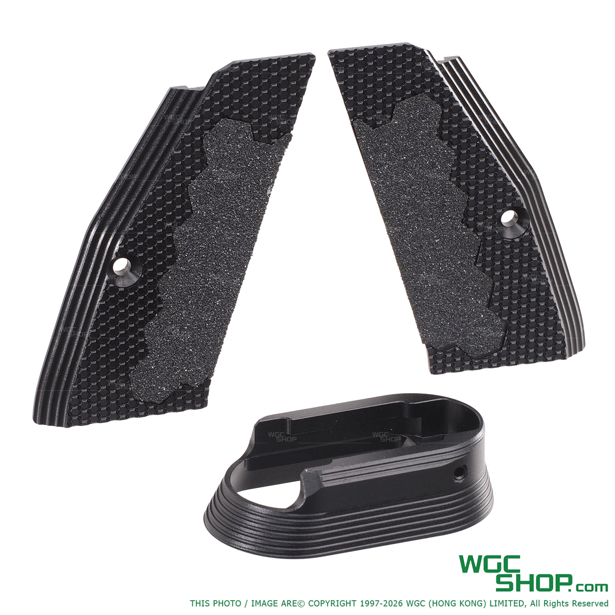 5KU Short Grip Panel and Magwell for KJWORKS CZ SHADOW 2 GBB ( 5KU - GBSD2028 ) Black 5KU-GBSD2028-BK - WGC Shop