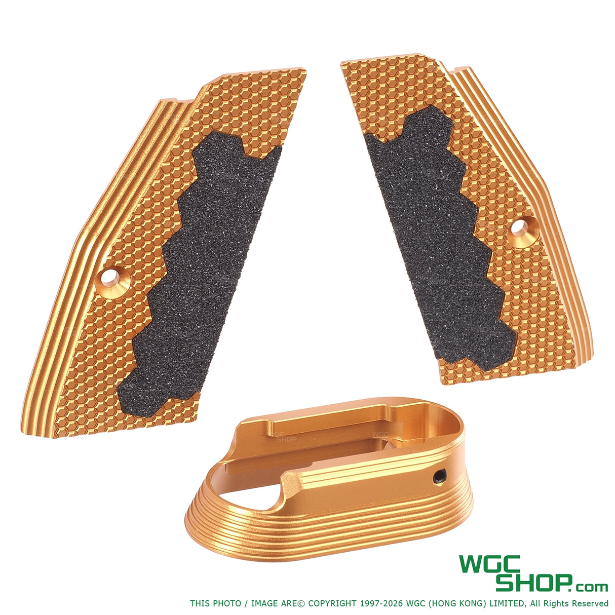 5KU Short Grip Panel and Magwell for KJWORKS CZ SHADOW 2 GBB ( 5KU - GBSD2028 ) Orange 5KU-GBSD2028-OR - WGC Shop