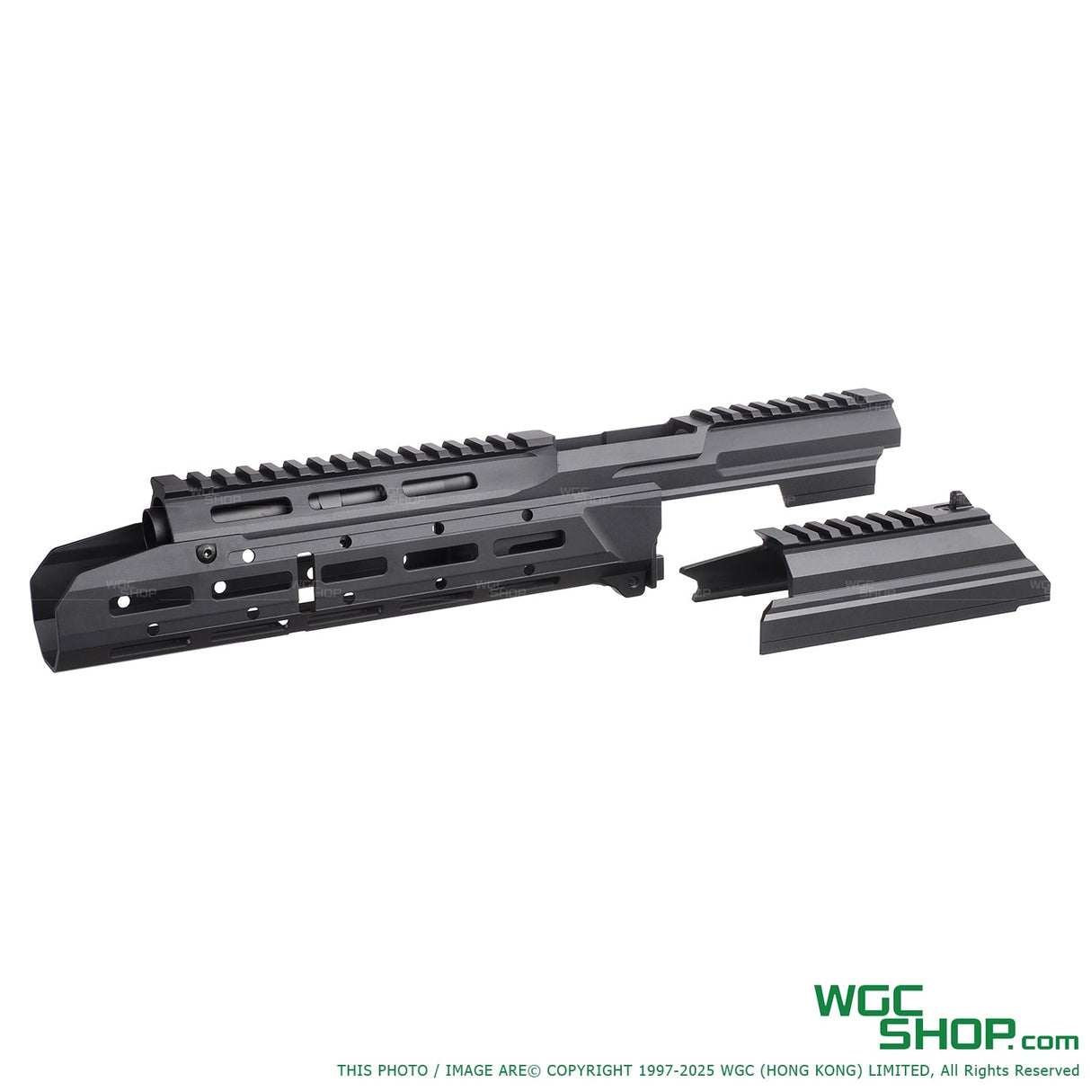 Black 5KU SAG Style MK3 M-LOK chassis handguard for Marui AKM GBB rifle