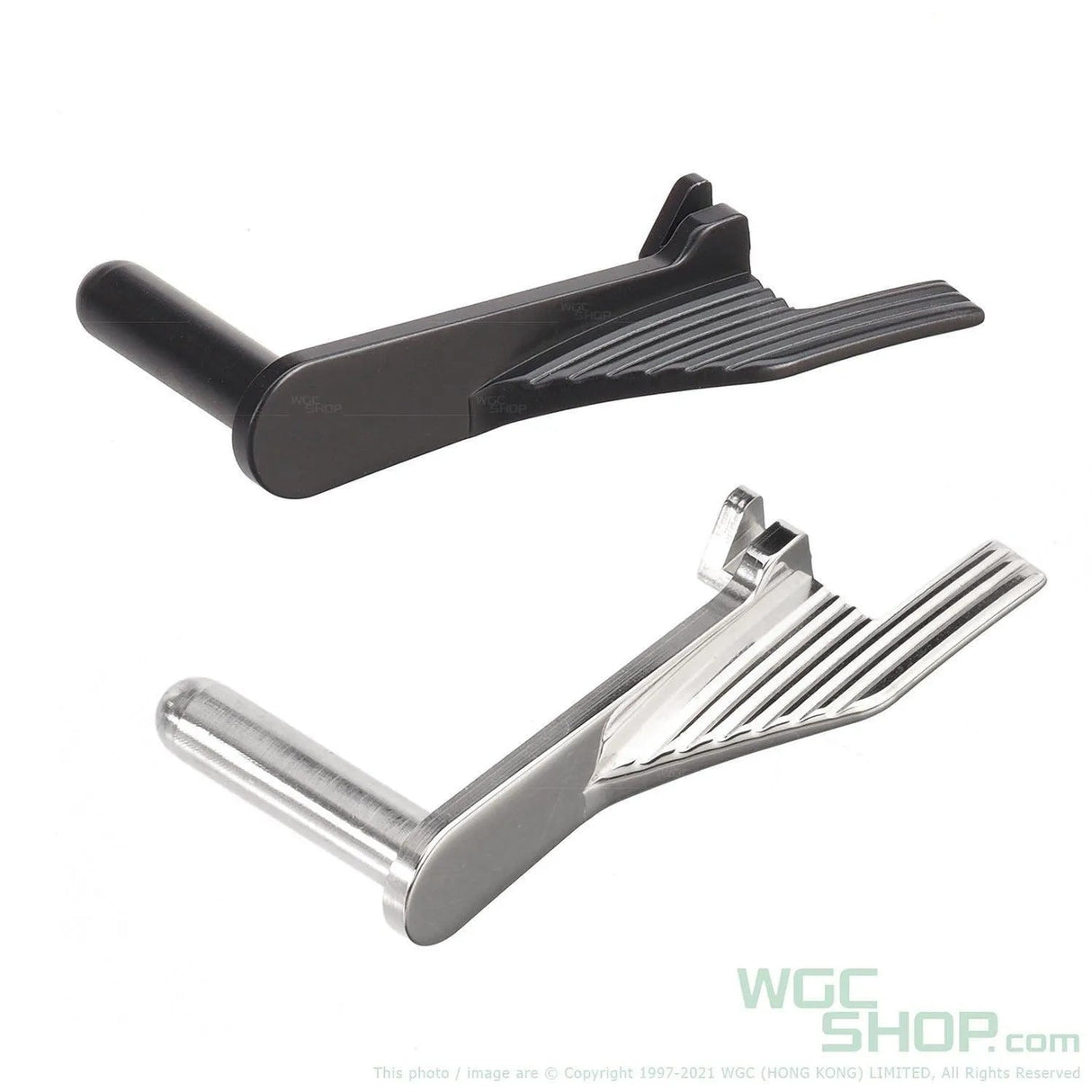 5KU Stainless Steel Extended Slide Stop for Marui Hi-Capa GBB Airsoft - Type 1 ( GB-502 )-WGC Shop