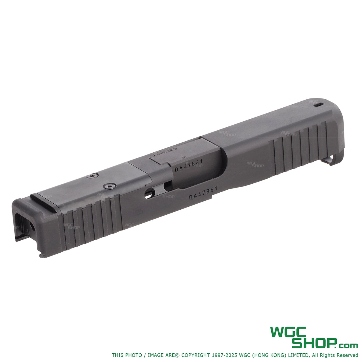 BFA Steel Slide & Outer Barrel for GHK G45 Gen5 MOS GBB Airsoft Right Side