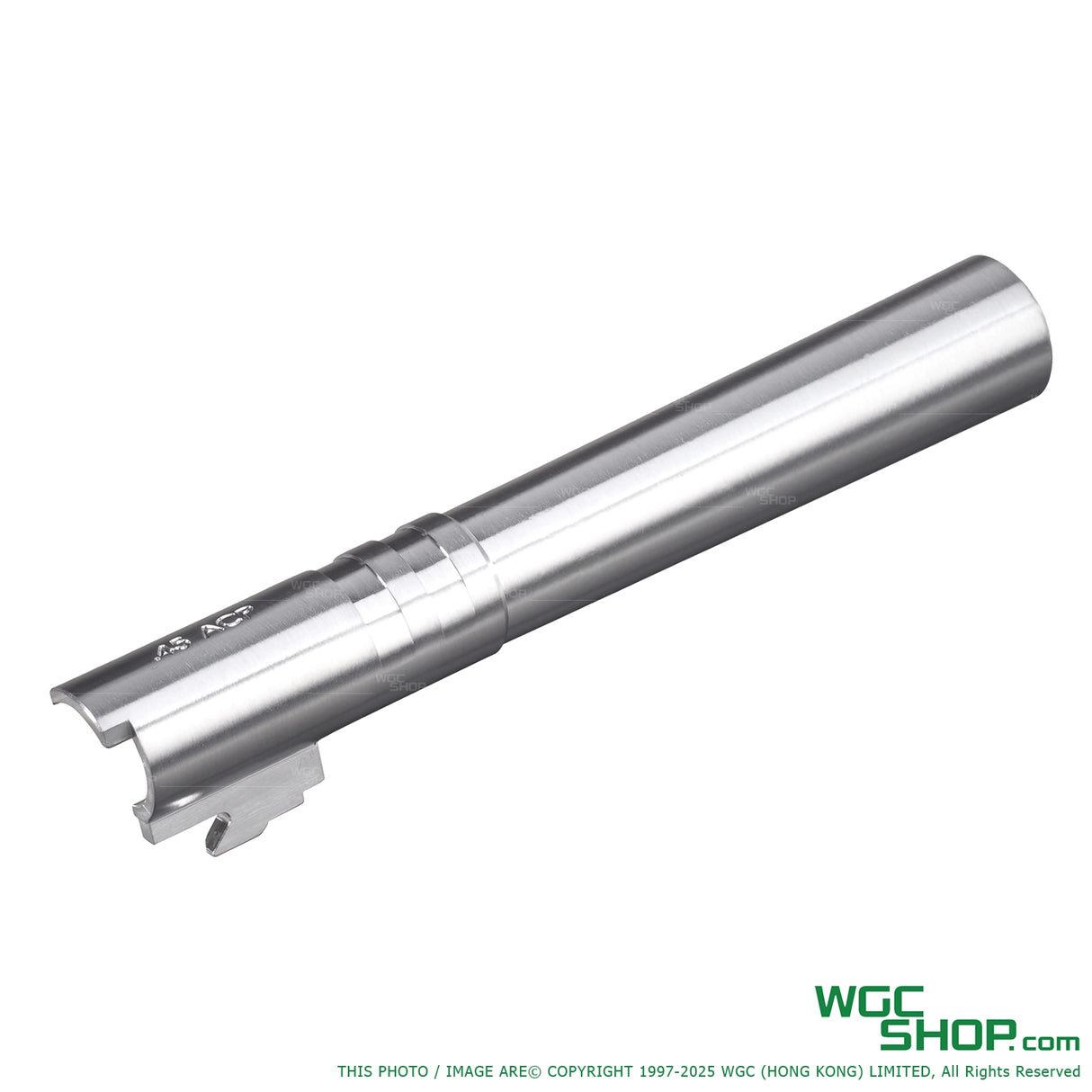 COWCOW OB1 5.1 Stainless Steel Threaded Outer Barrel for MARUI Hi-Capa 5.1 GBB ( .45 Marking )-CCT-TMHC-011