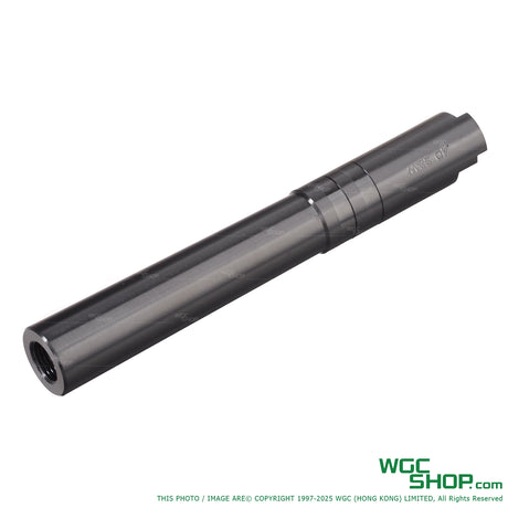 COWCOW OB1 5.1 Stainless Steel Threaded Outer Barrel for MARUI Hi-Capa 5.1 GBB ( .40 Marking )-