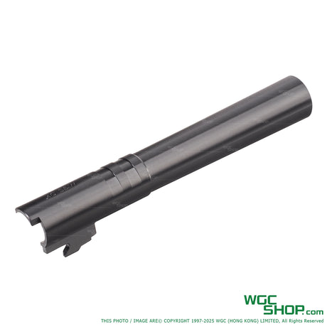 COWCOW OB1 5.1 Stainless Steel Threaded Outer Barrel for MARUI Hi-Capa 5.1 GBB ( .40 Marking )-CCT-TMHC-015
