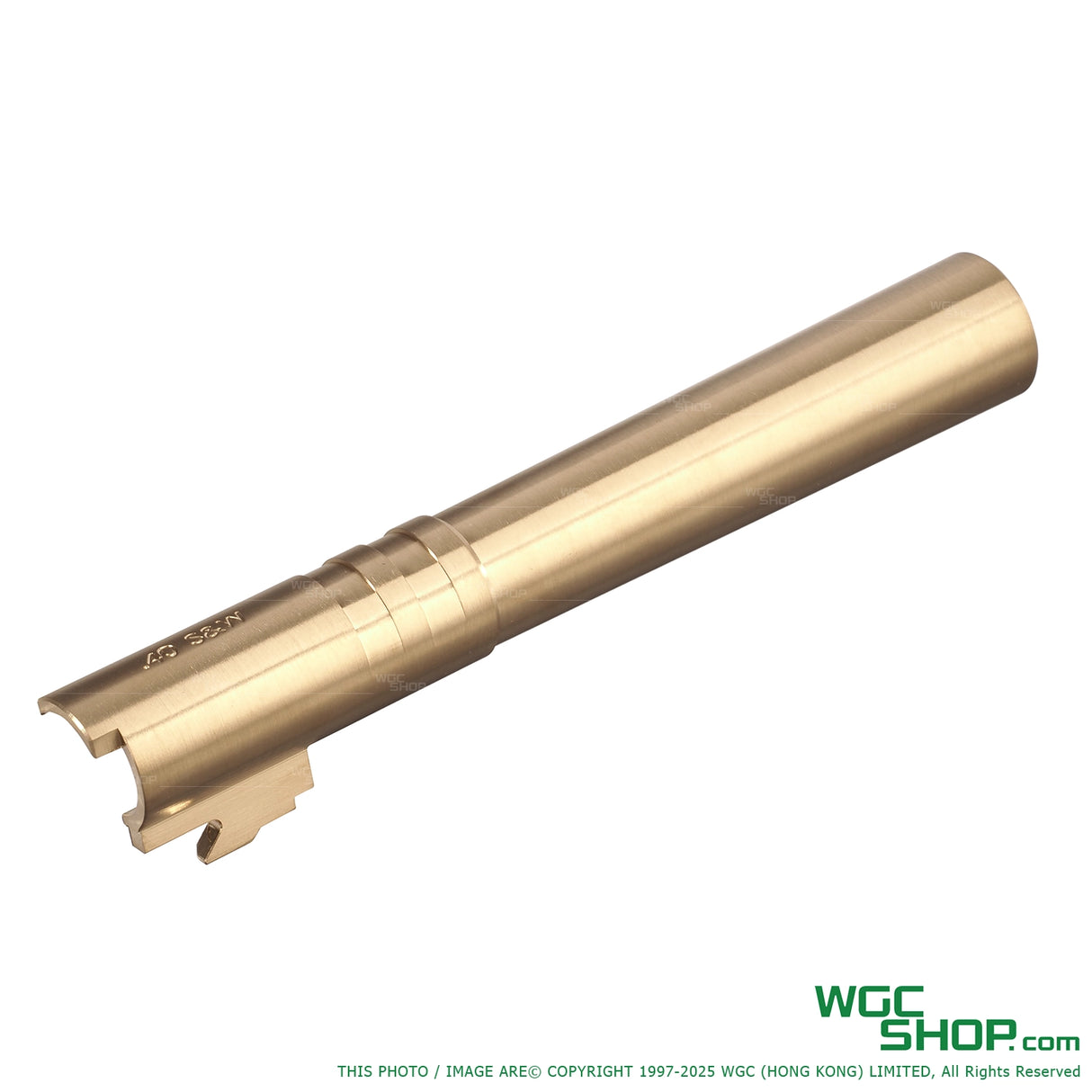 COWCOW OB1 5.1 Stainless Steel Threaded Outer Barrel for MARUI Hi-Capa 5.1 GBB ( .40 Marking )-CCT-TMHC-016