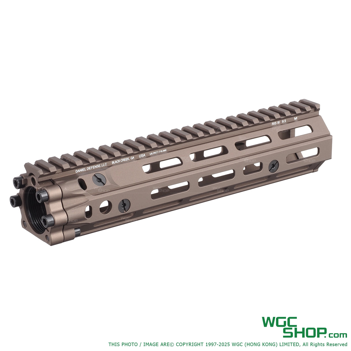 EMG Daniel Defense 9.5 Inch RIS III M-Lok Handguard for CYMA AR / M4 AEG ( CYMA-M263 )-