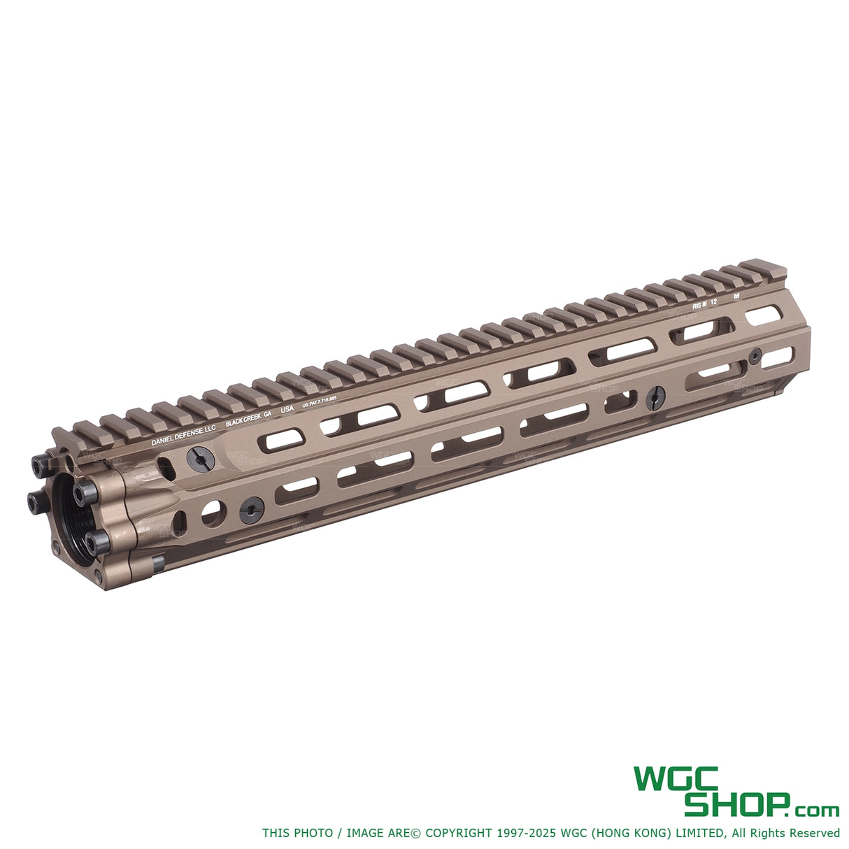 EMG Daniel Defense 12.5 Inch RIS III M-Lok Handguard for CYMA AR / M4 AEG ( CYMA-M263A )-