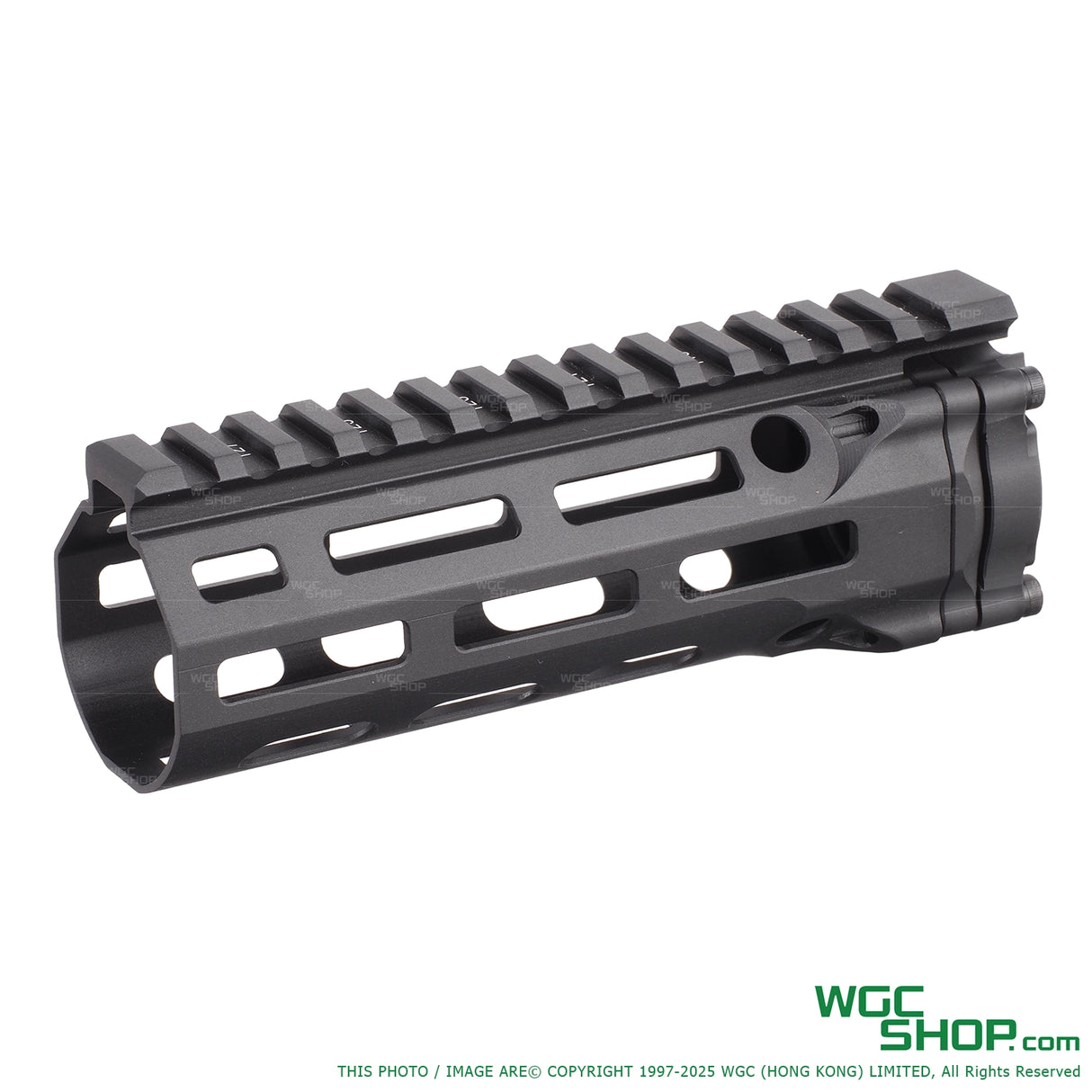 E&C MFR Style XL 6.0" M-Lok Handguard for M4 AEG Airsoft ( EC-MP1012-3 )-EC-MP1012-3BK