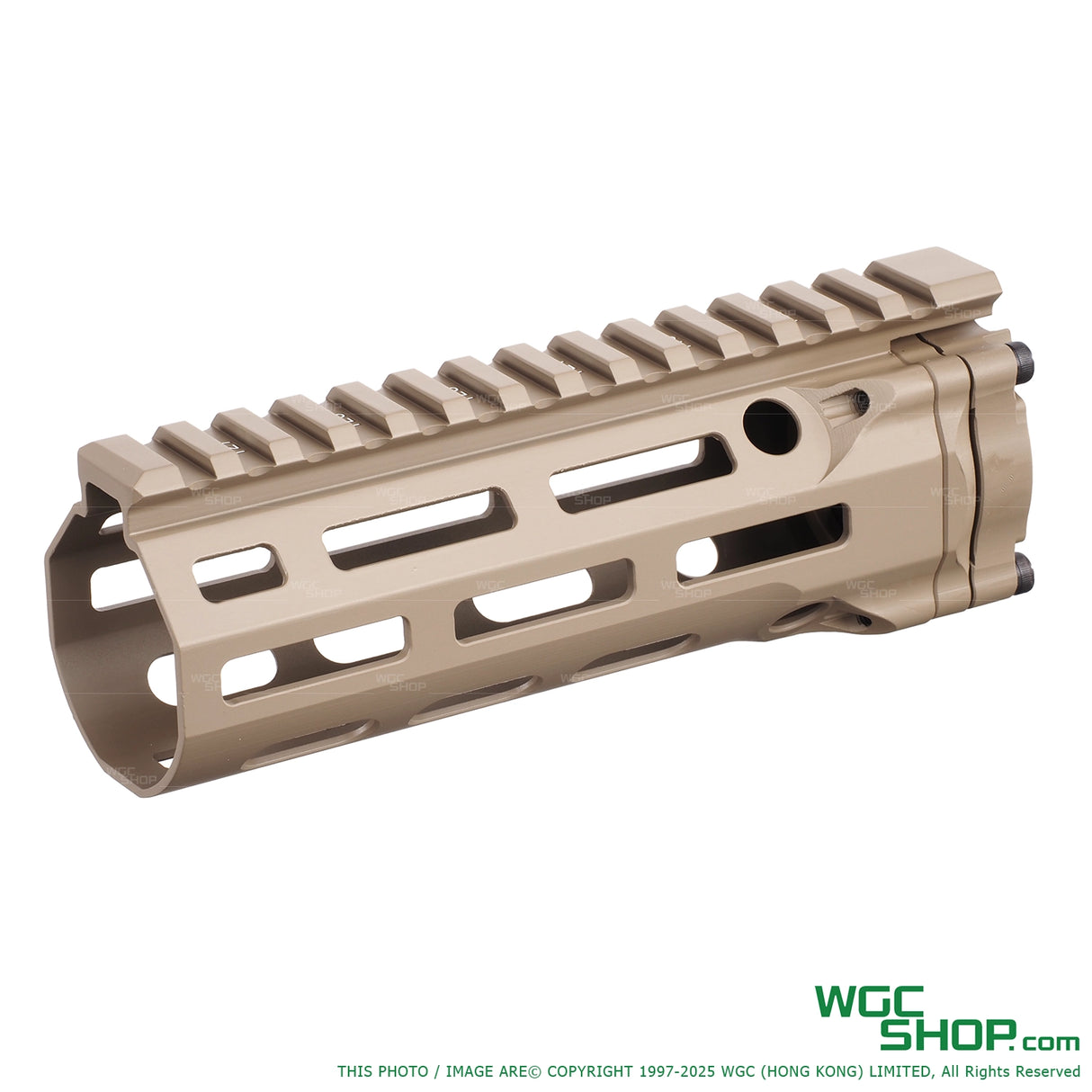 E&C MFR Style XL 6.0" M-Lok Handguard for M4 AEG Airsoft ( EC-MP1012-3 )-EC-MP1012-3DE
