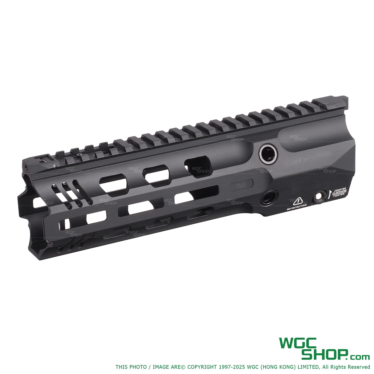 E&C GRIDLOK Style 9" Rail Full Duty M-Lok Handguard for 416 AEG ( EC-MP1013-1A )-