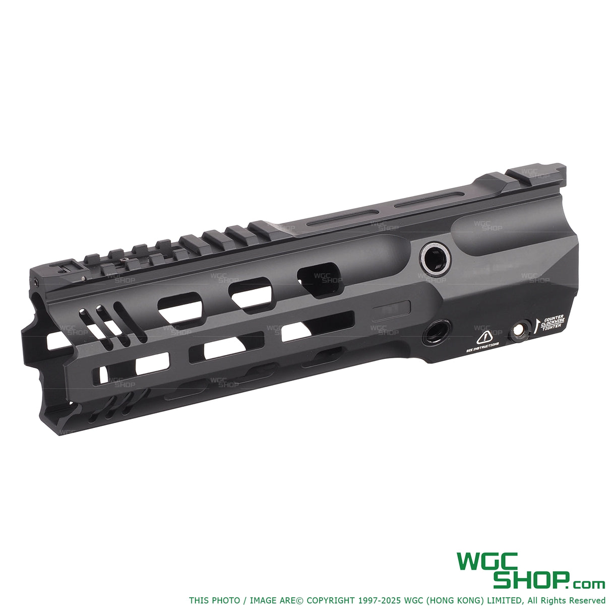 E&C SI Style GRIDLOK 9" Rail Lightspeed M-Lok Handguard for 416 AEG ( EC-MP1013-1B )-