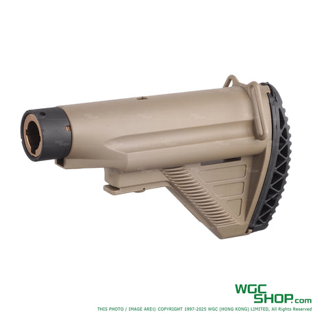 E&C 417 Style Retractable Stock w/ Tube for 417 AEG ( EC-MP1043-A )-EC-MP1043-ADE