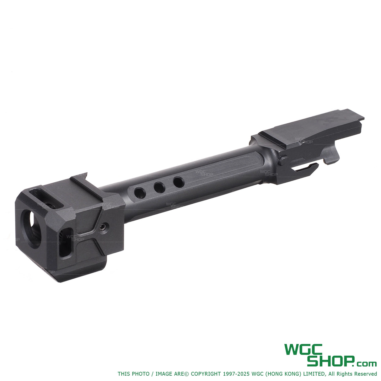 GUNDAY TP Style Aluminum Outer Barrel w/ HAED Style Compensator Type C for MARUI G17 Gen5 MOS GBB Airsoft
