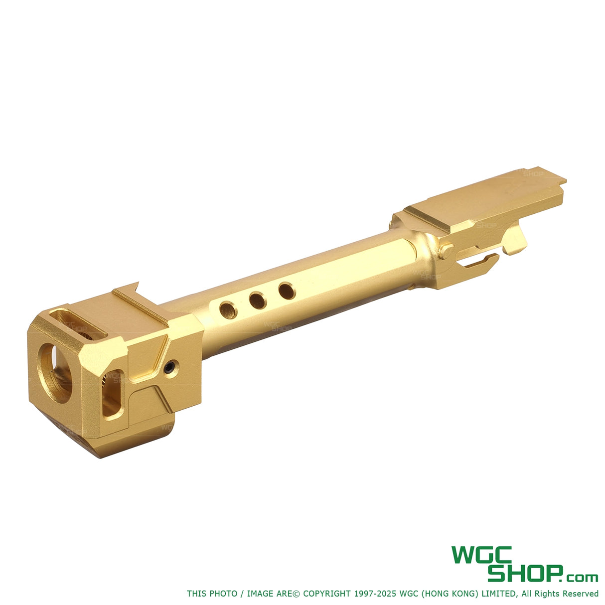 GUNDAY TP Style Aluminum Outer Barrel w/ HAED Style Compensator Type C for MARUI G17 Gen5 MOS GBB Airsoft