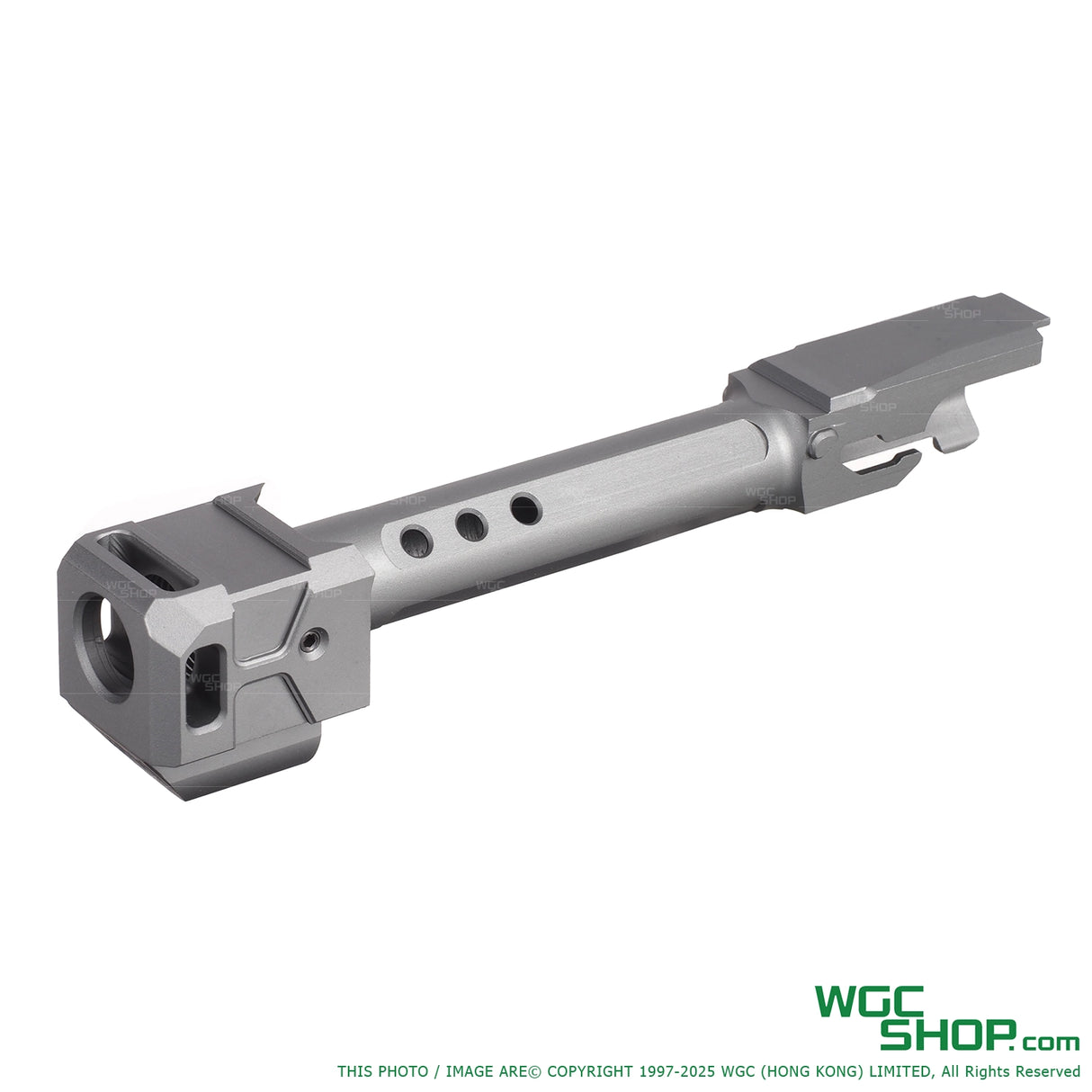 GUNDAY TP Style Aluminum Outer Barrel w/ HAED Style Compensator Type C for MARUI G17 Gen5 MOS GBB Airsoft
