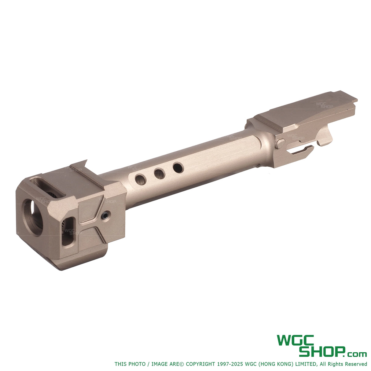 GUNDAY TP Style Aluminum Outer Barrel w/ HAED Style Compensator Type C for MARUI G17 Gen5 MOS GBB Airsoft