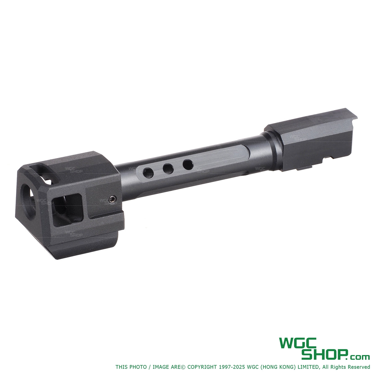 GUNDAY TP Style Aluminum Outer Barrel w/ HAED Style Compensator Type A for VFC Walther PDP GBB Airsoft