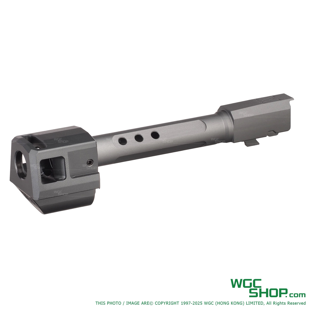 GUNDAY TP Style Aluminum Outer Barrel w/ HAED Style Compensator Type A for VFC Walther PDP GBB Airsoft