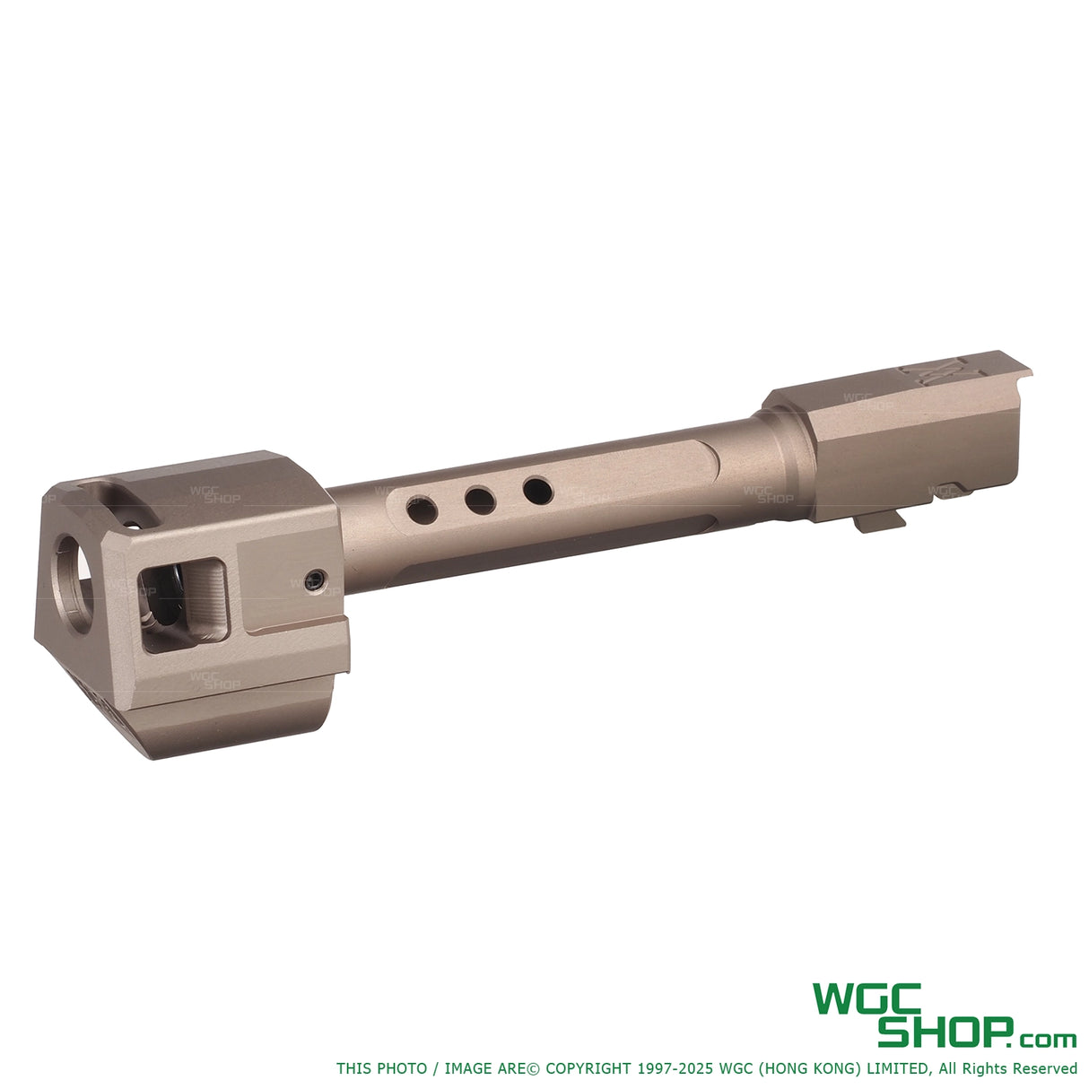 GUNDAY TP Style Aluminum Outer Barrel w/ HAED Style Compensator Type A for VFC Walther PDP GBB Airsoft