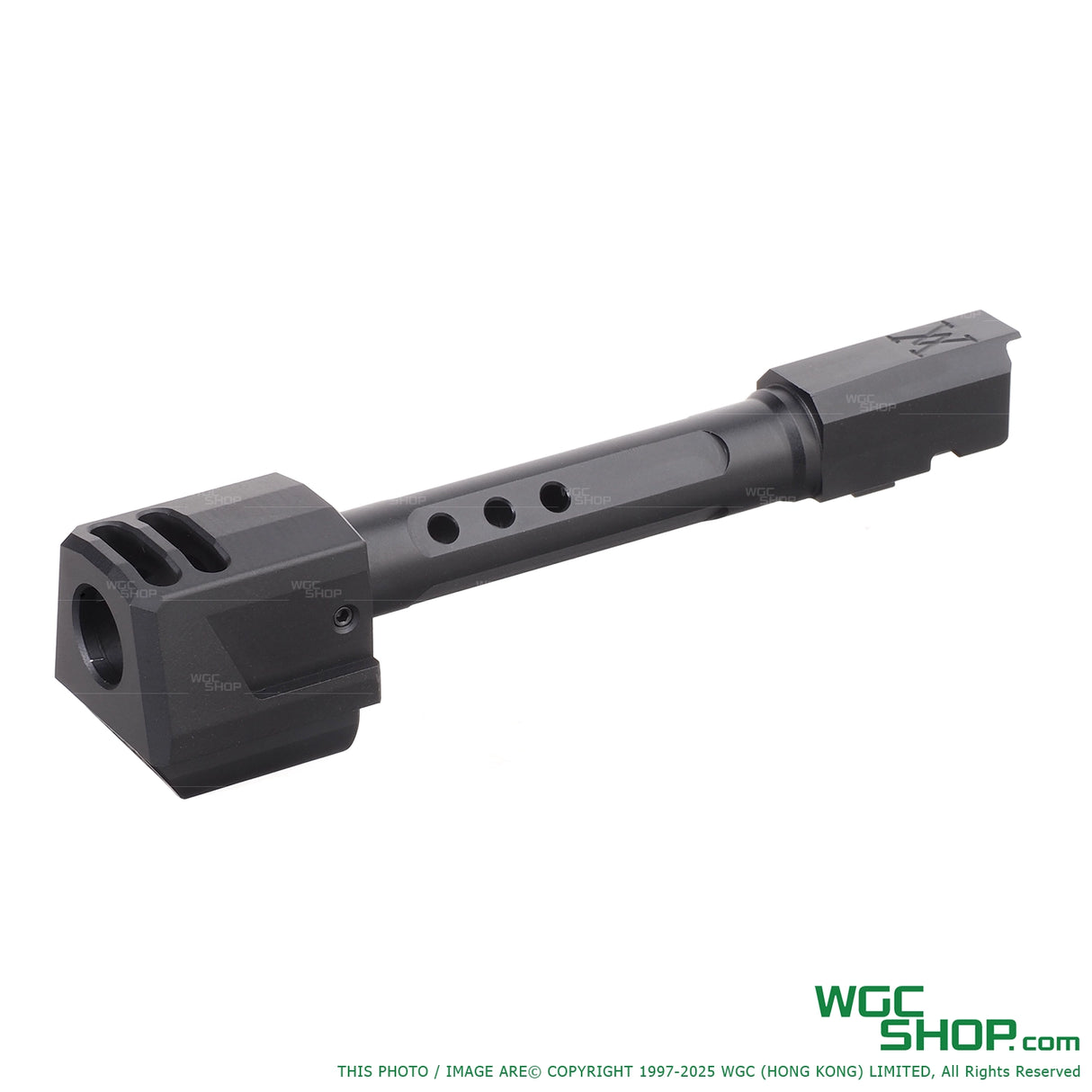 GUNDAY TP Style Aluminum Outer Barrel w/ HAED Style Compensator Type B for VFC Walther PDP GBB Airsoft