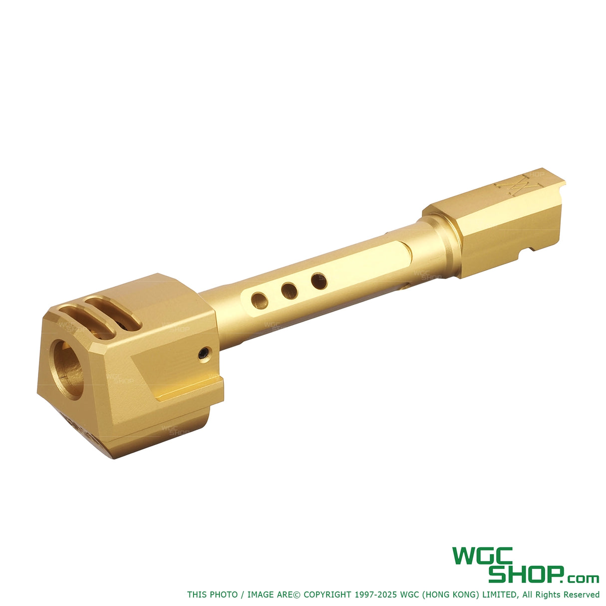 GUNDAY TP Style Aluminum Outer Barrel w/ HAED Style Compensator Type B for VFC Walther PDP GBB Airsoft
