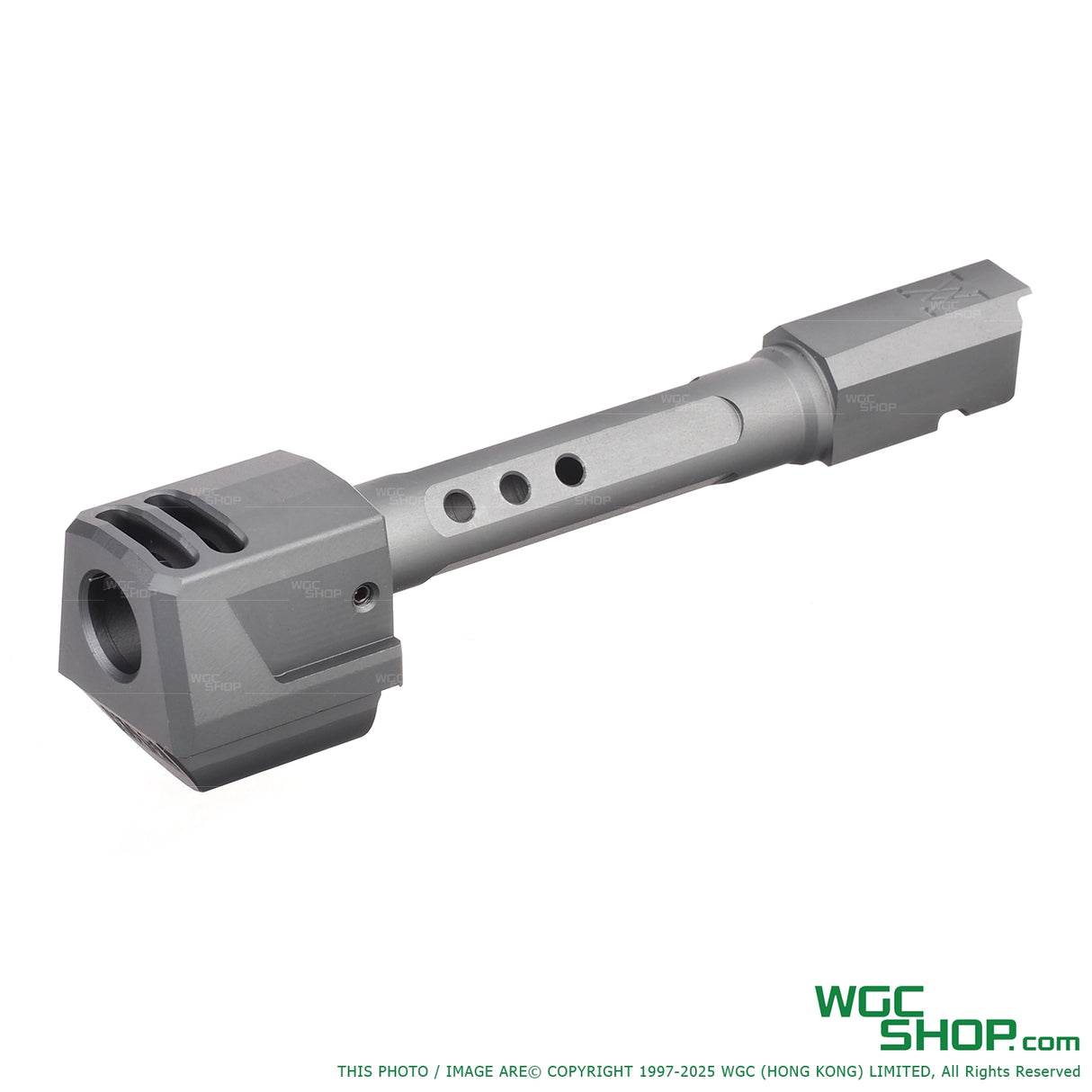 GUNDAY TP Style Aluminum Outer Barrel w/ HAED Style Compensator Type B for VFC Walther PDP GBB Airsoft