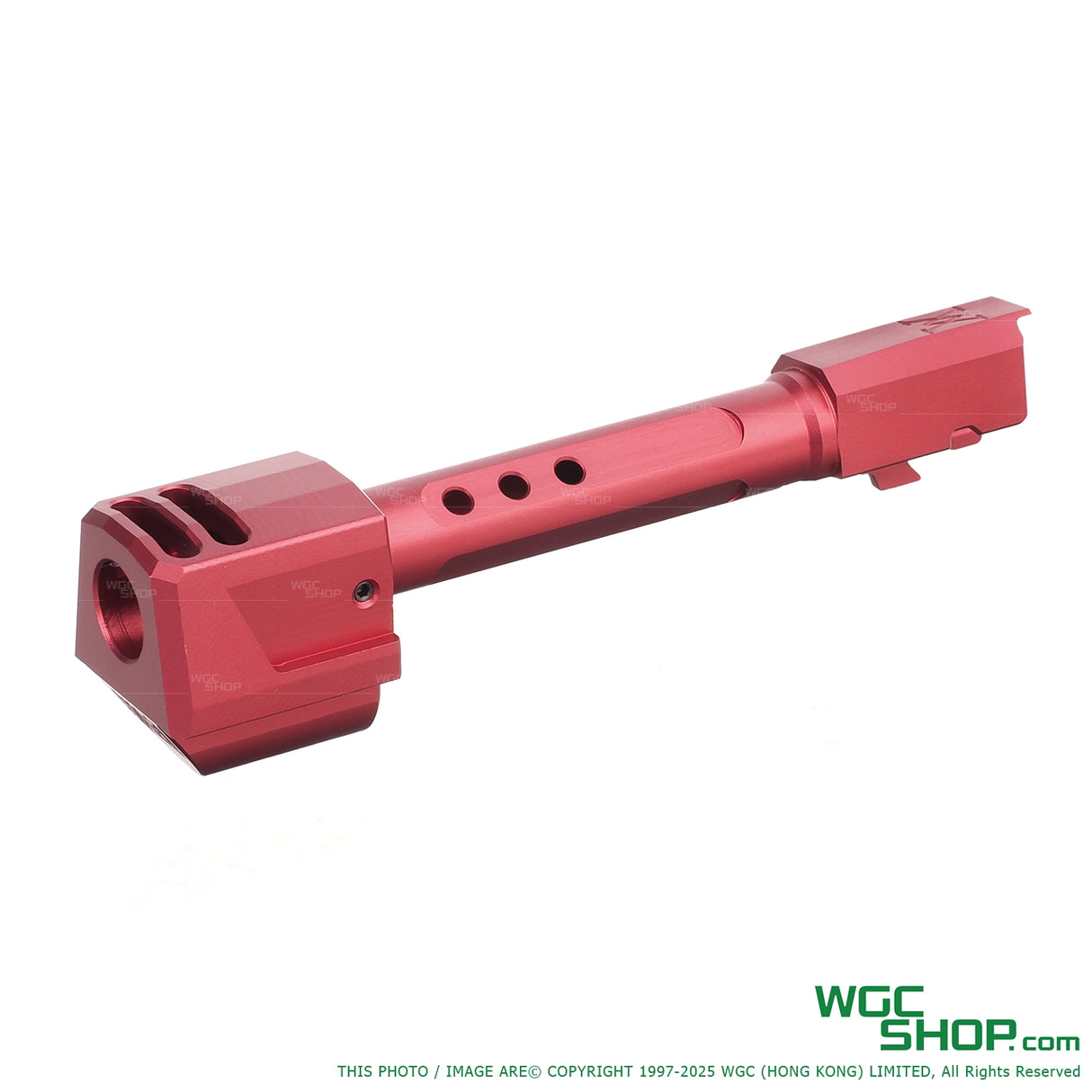 GUNDAY TP Style Aluminum Outer Barrel w/ HAED Style Compensator Type B for VFC Walther PDP GBB Airsoft