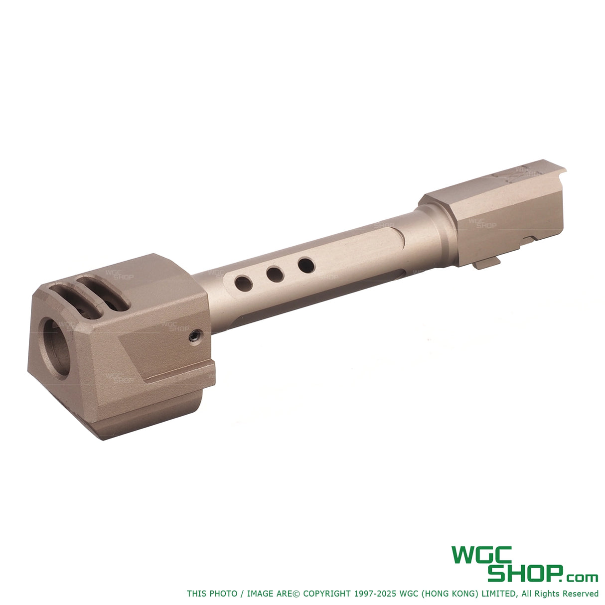 GUNDAY TP Style Aluminum Outer Barrel w/ HAED Style Compensator Type B for VFC Walther PDP GBB Airsoft