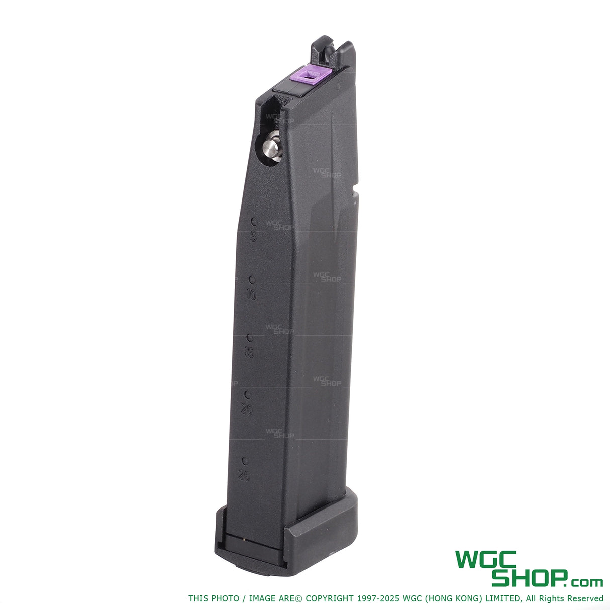 T8 140mm Aluminum CNC Gas Magazine for MARUI Hi-Capa GBB Airsoft