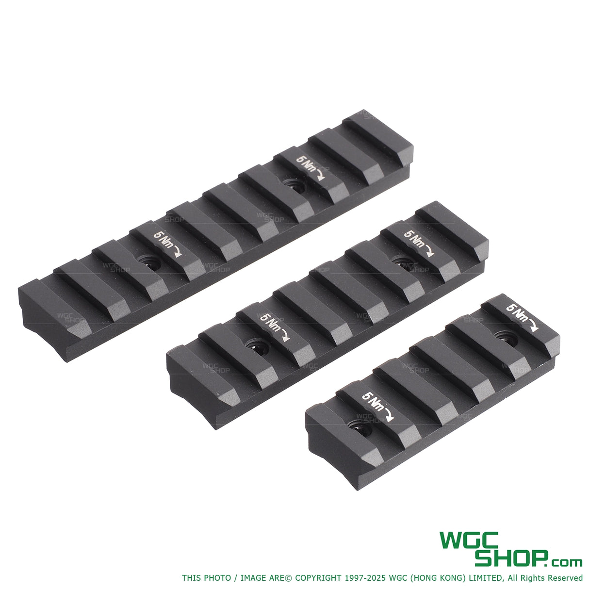 TASK FORCE Hkey Mod Picatinny Rail ( Black - 54mm / 74mm / 94mm )-