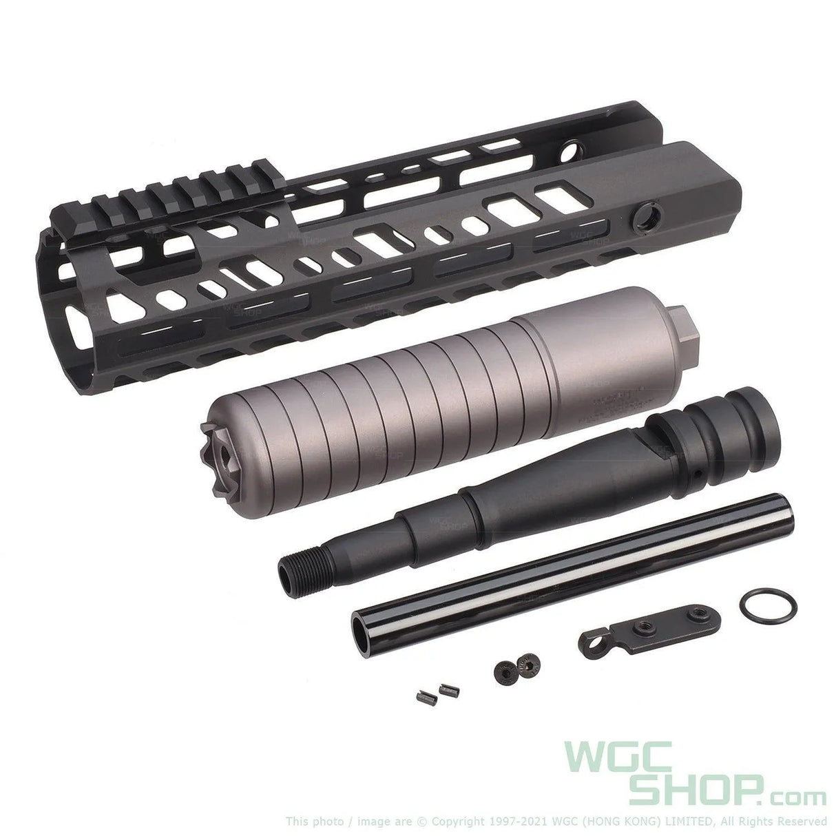 AIRSOFT ARTISAN 10 inch SUR300 Style Handguard Set for Cybergun MCX Legacy - Black - WGC Shop