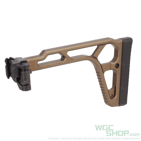 AIRSOFT ARTISAN MCX Folding Style Stock - Dark Earth - WGC Shop