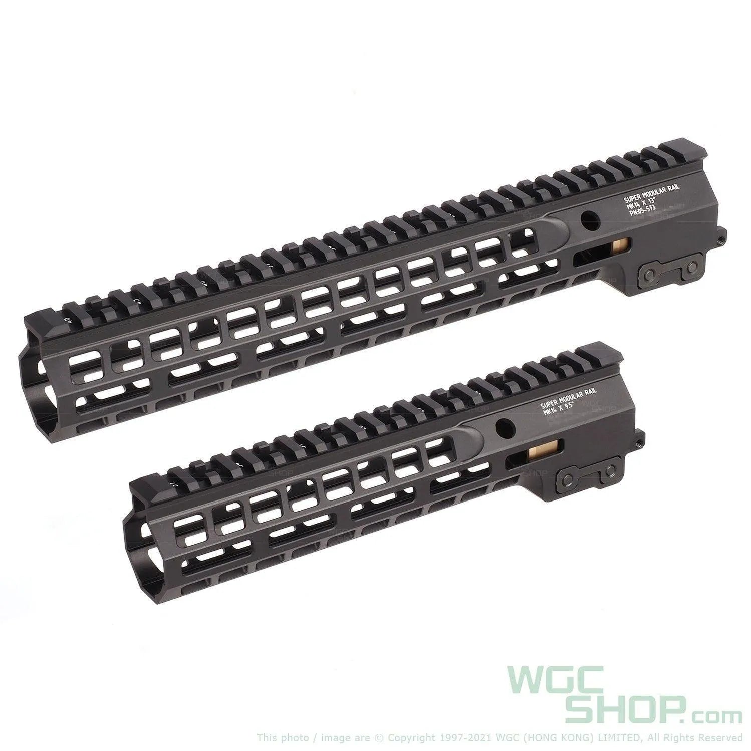 ANGRY GUN MK14 M-Lok Rail for Airsoft - Black - WGC Shop