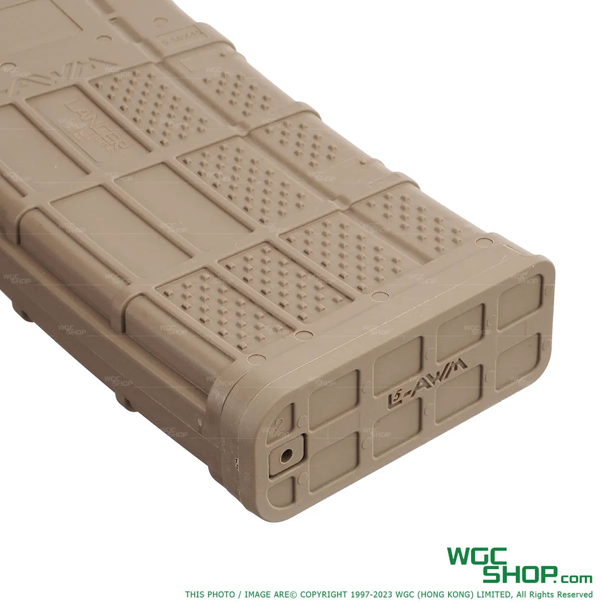ANGRY GUN 556 L5AWM V2 MWS Gas Airsoft Magazine - EMG Lancer Systems Licensed