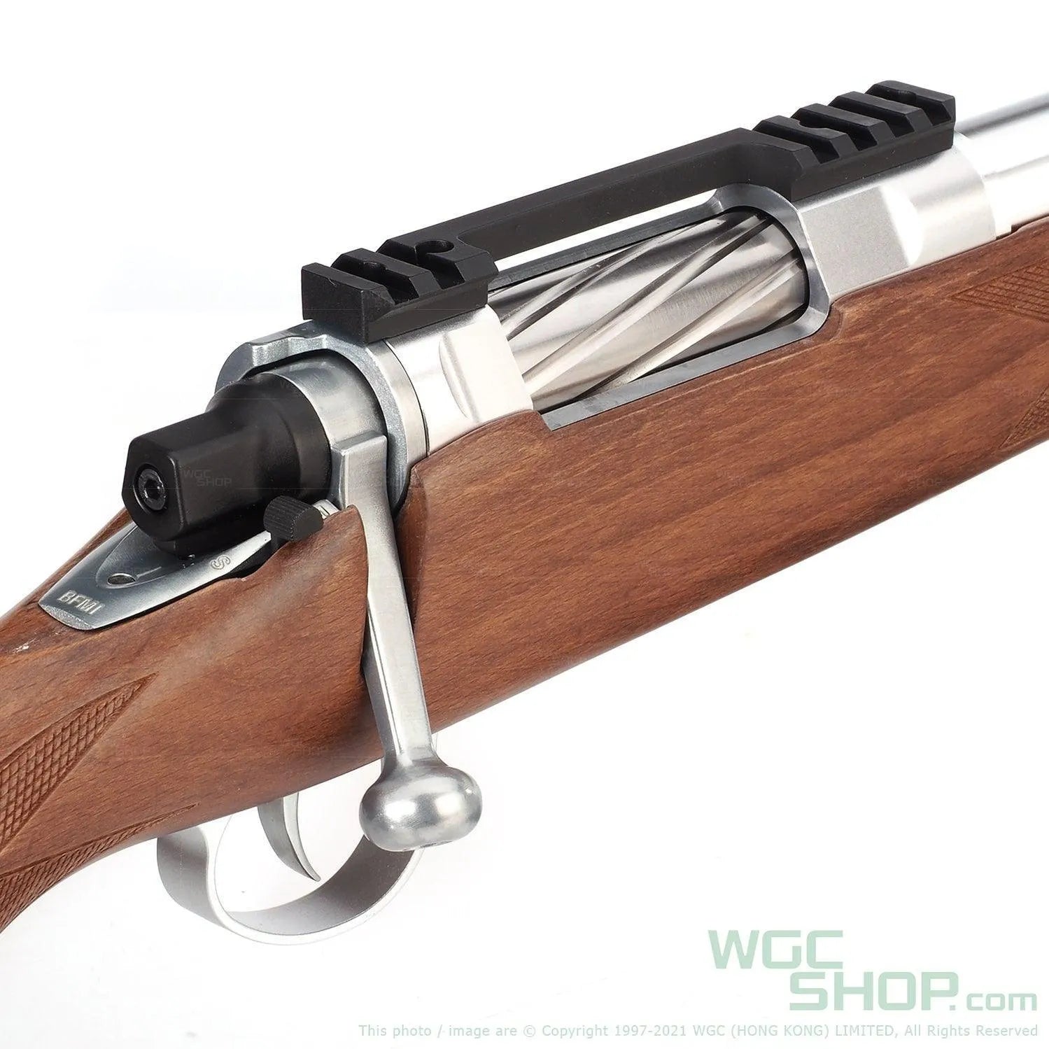 APS / EMG Barrett Fieldcraft Spring Sniper Airsoft - Wooden - WGC Shop