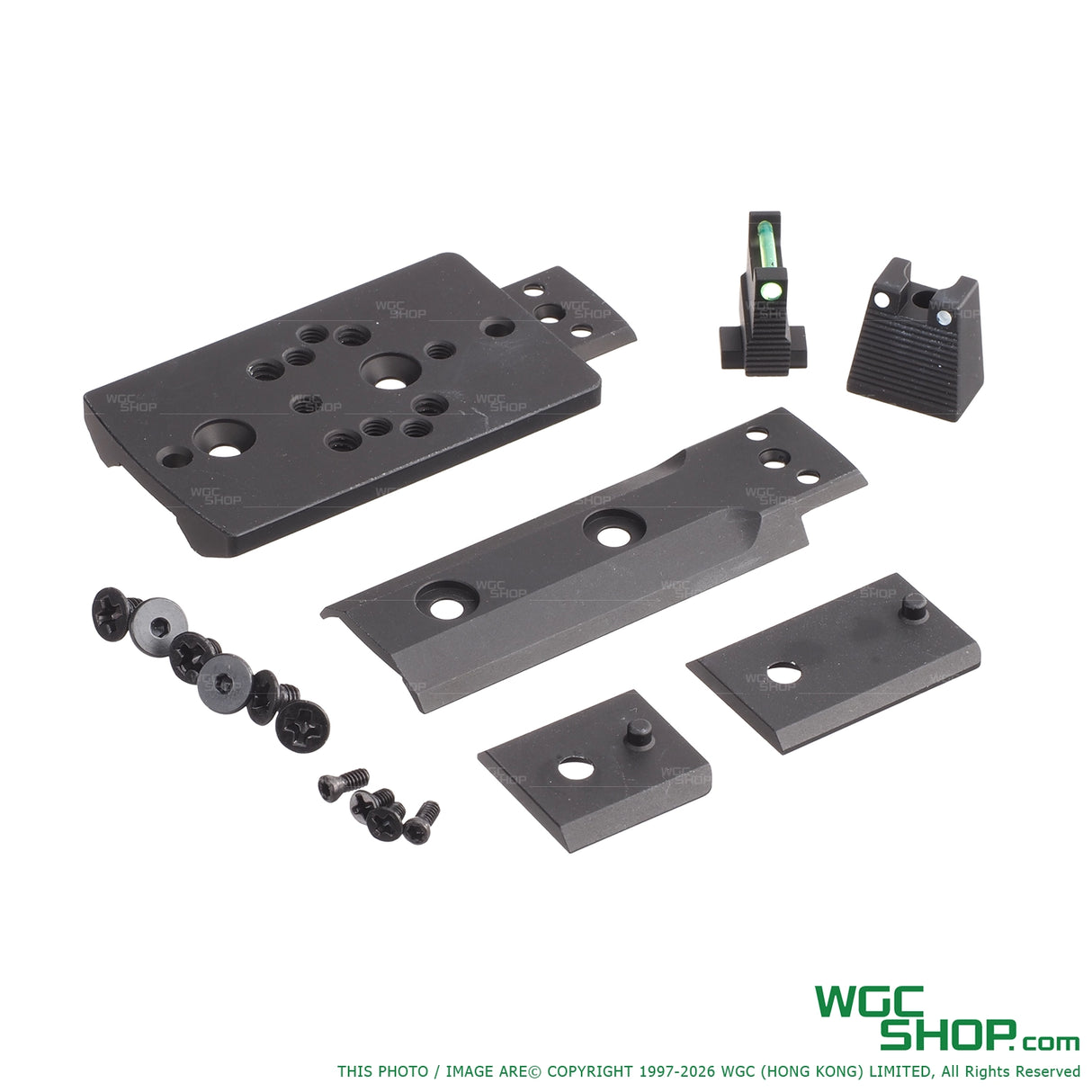 ARCTURUS Optic Ready Hi - Capa Co - Witness Iron Sight and Optic Plate Set AT-GHC-PS-IS03 - WGC Shop