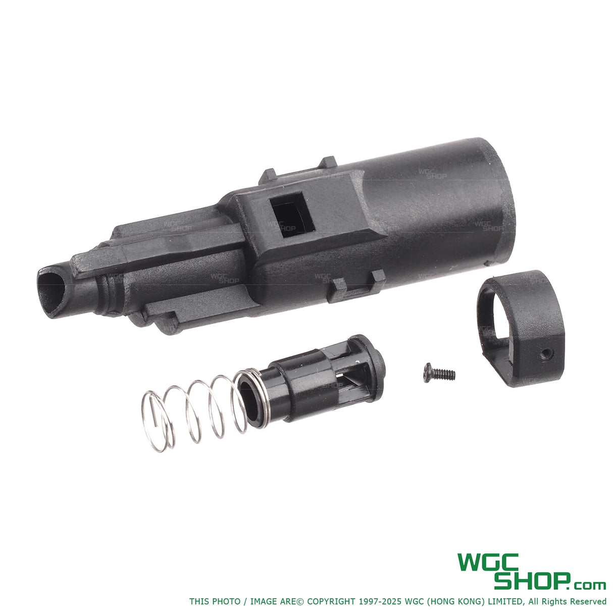 Detail view of ARCTURUS RS® Hi-Capa ImpactX™ PA66 Nylon Fiber Reinforced Polymer Loading Nozzle Assembly for Vanguard & MARUI Hi-Capa GBB