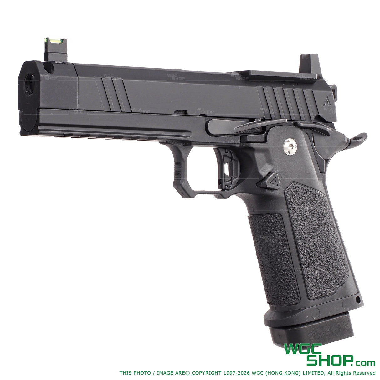 ARCTURUS Tempest 4.3" Hi - Capa GBB Airsoft DG™ Duty Grade Edition w/ Optics Ready Slide & Compensator Black AT-GHC-T4C-OR - WGC Shop