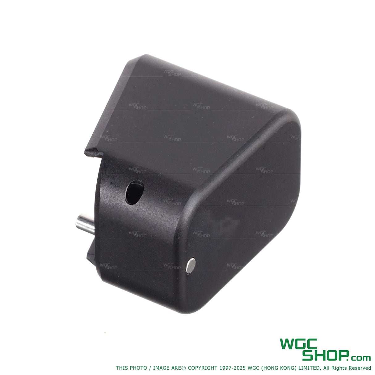 Black CNC aluminum T-style magazine base extension for GHK G17 G45 GBB pistol