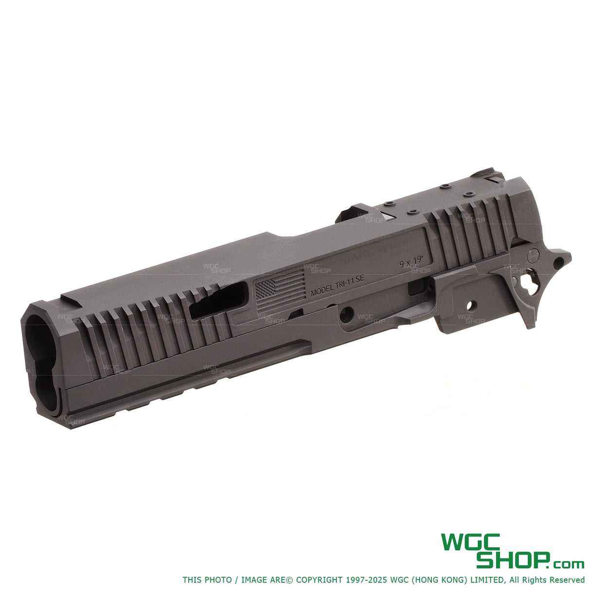 Left side view grey slide for Marui Hi-Capa GBB airsoft