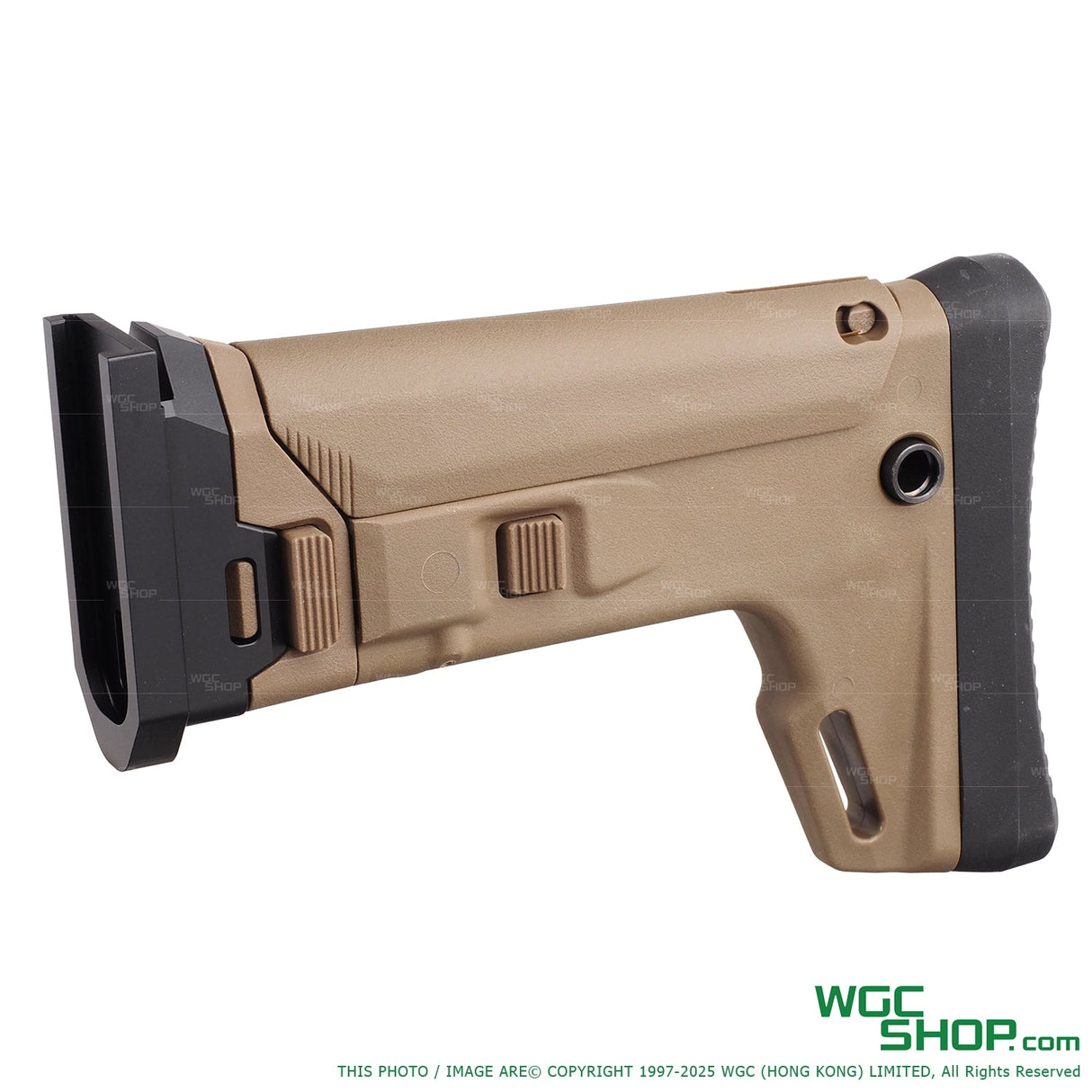 C&C TAC ACR Style Folding Stock for CYBERGUN / Guns Modify SCAR L GBB ( TAN )